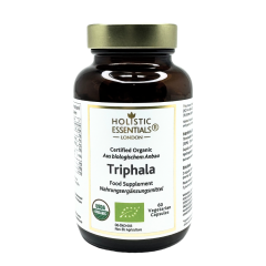 Organic Triphala Herbal Capsules (60 Capsules) 