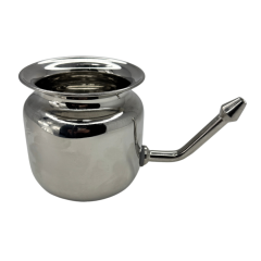 Stainless Steel Neti Pot | Ayurveda Pura