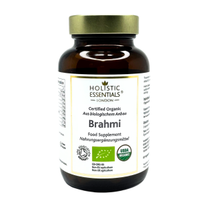 Organic Brahmi Herbal Capsules (60 Capsules) 