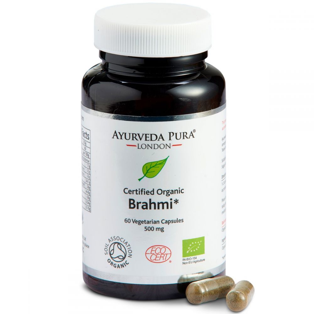Brahmi Herbal Capsules Ayurveda Pura